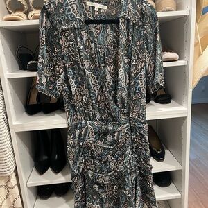 Veronica Beard Multicolor Paisley Top